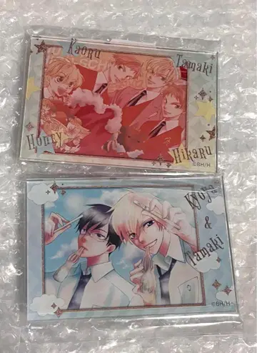 오란고교 호스트부 만복 가챠 복권 아크릴 마그넷 쿄우야 타마키 세트