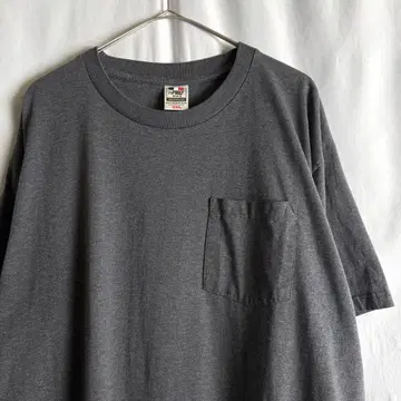 00년대 21 PRO USA 포켓 티셔츠 2XL 다크 그레이