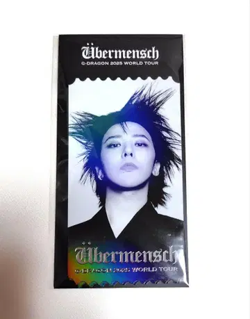 G-DRAGON PHOTO TICKET 사진 티켓 도쿄 TOKYO