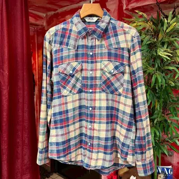 80s DAKOTA flannel Western Shirt