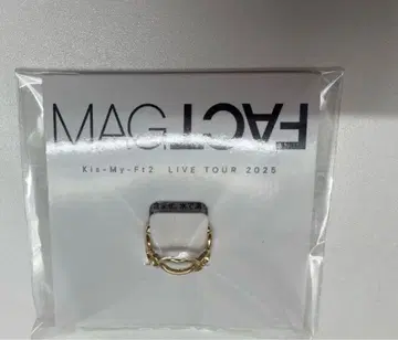 Kis-My-Ft2 키스마이 이어커프 MAGFACT 2025 투어 굿즈