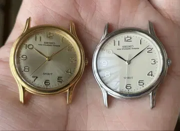 [ 금은 세트 ] SEIKO SPIRIT 올드 쿼츠 시계 빈티지