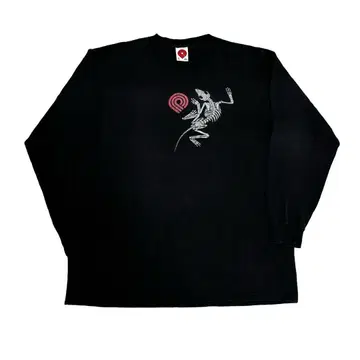 90년대 USA 제작 파우엘 POWELL Lizard bones 롱T