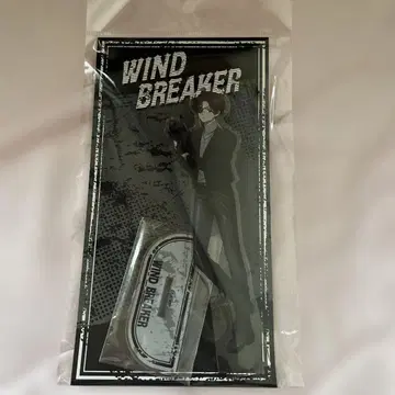 WINDAREAKER 아크릴 스탠드 락 레더 스오우 하야토