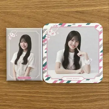 사쿠라자카46 사쿠라자카 카페 무카이 이토하 마그넷 코스터