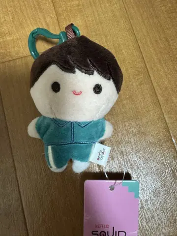 오징어 게임 마스코트 에어캡 없이 발송