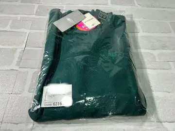 BEAMS 하이넥 스웨터 다크 그린