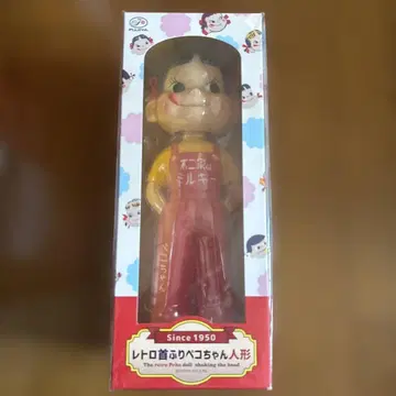 후지야 레트로 목 흔들 페코짱 인형