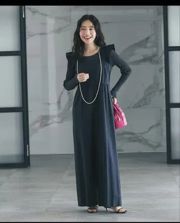 [최강 모테 올인원] 니도무덤프 프릴 트림 올인원
