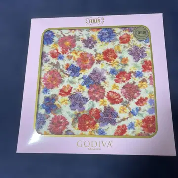 FEILER GODIVA 꽃무늬 손수건