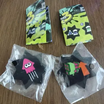 Splatoon 3 핀 배지 기어 파워 조각