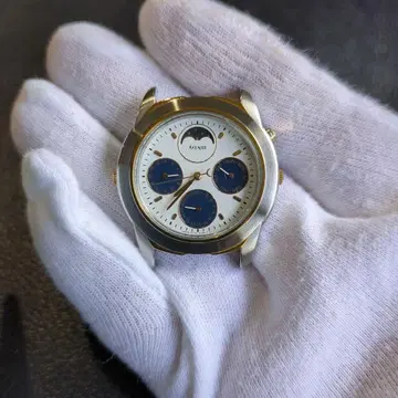 SEIKO AVENUE 문페이즈 듀얼 타임 작동품