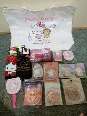 키티 캐릭터 굿즈 세트