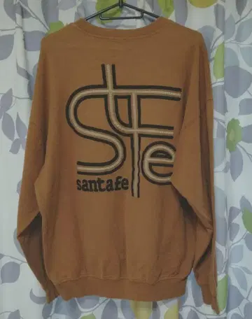 [ 90년대 ] santafe 산타페 자수 맨투맨 사이즈 L