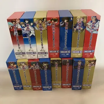 DVD 유희왕 듀얼몬스터즈 GX DUEL BOX 전 15 BOX 세트