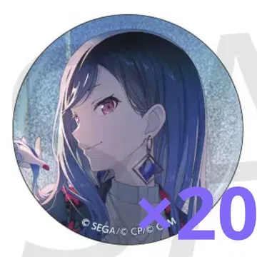 프로세카 글리터 캔뱃지 그리캔 42a 시라이시 앙 20점