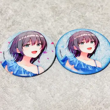 새상품 헤브번 아오이 에리카 캔뱃지 세트