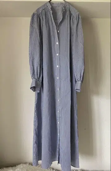 SLOBE IENA 셔츠 롱 원피스 2way A라인 맥시 길이