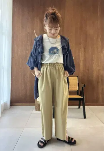 [ 새로운 색상 추가/이지케어 접촉 냉감 ] 스트레이트 이지 팬츠