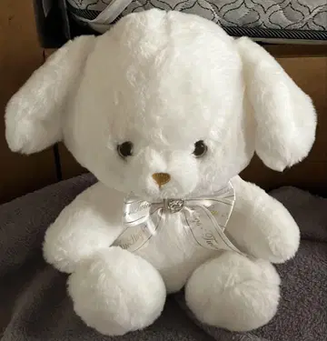 새하얀 친구 화이트 봉제 인형 약 30cm