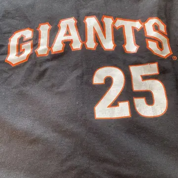 BONDS 25 GIANTS 티셔츠 L 사이즈