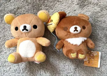 리락쿠마 봉제 인형 2개 세트