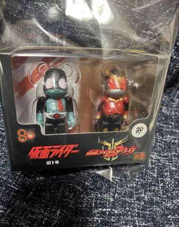 베어브릭 가면라이더 구 1호 쿠우가 피규어 세트 미개봉