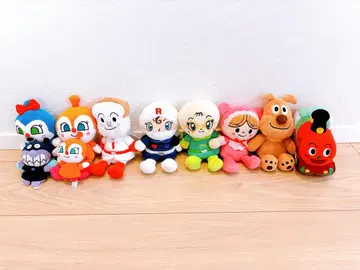 호빵맨 봉제 인형 8체 세트