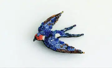 Trovelore 자수 브로치 FLYING SWALLOW (TRB012)