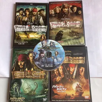 캐리비안의 해적 DVD 전권 5 작품 DVD 세트