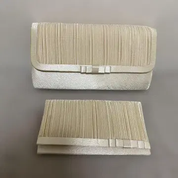 파티 백/후쿠사 포함/클러치/2way/숄더 체인 1개/결혼식