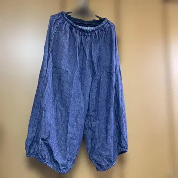 fog linen work 데님 벌룬 팬츠 L 사이즈
