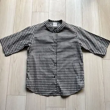 새상품급 anatomica sample 깅엄 체크 셔츠 아나토미카