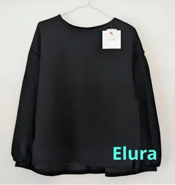 Elura 마쉬멜로우 보트넥 PO 블랙 미사용