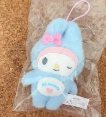 산리오 시크릿 마스코트 데코 백 마이멜로디 전신 수트 블루