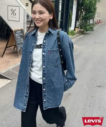 [미사용 새상품] JOURNAL STANDARD Levi's 데님 셔츠