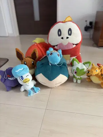 포켓몬 봉제 인형 세트