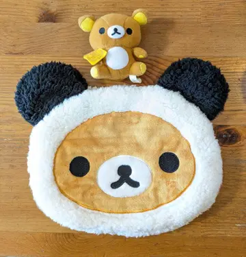 리락쿠마 팬더 탕파 커버, 봉제 인형 세트