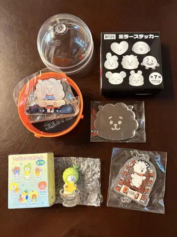 LINE FRIENDS 시부야 BT21 RJ 4세트