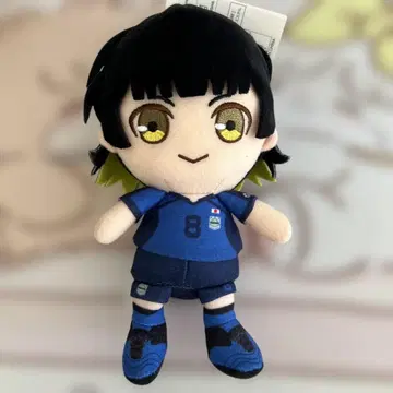 블루 록 Chibi 봉제 인형 반다이 바치라 메구루