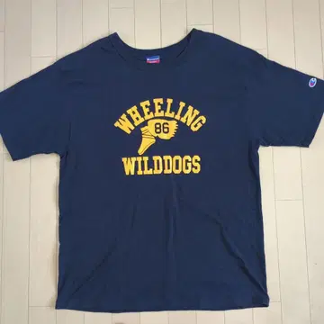 Champion WHEELING WILDDOGS 3단 아치 티셔츠