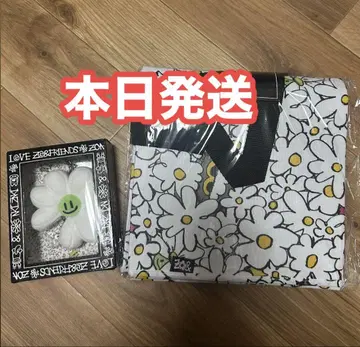 ZOA G-Dragon 재사용 가능 백 & 봉제 인형 키링 세트