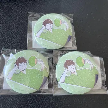 센다이 한정판 즌다모찌 하이큐 오이카와 토오루 캔뱃지