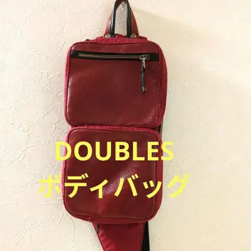 천연 가죽 DOUBLES 바디백