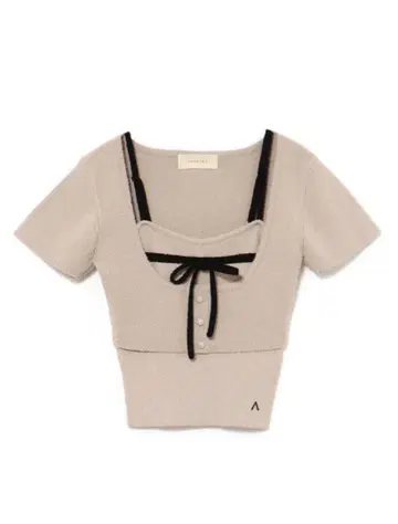 andmary Natalie 리본 세트 beige