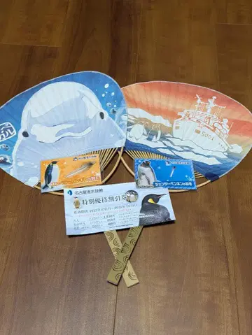 나고야항 수족관 벨루가 펭귄 부채 엠퍼러&젠투 깃털 할인권