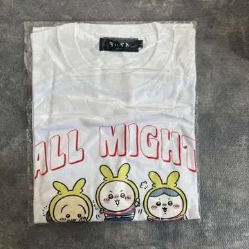 나의 히어로 아카데미아 x 치이카와 T셔츠 히로아카 치이카와 올마이트
