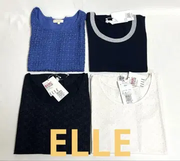 ELLE 여성용 탱크탑 3점 세트 HusHusH 덤