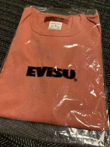 새상품 EVISU YAMANE 쿨넥 티셔츠 M 프랑스제