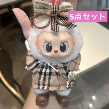 라부부 옷 갈아입기 의류 세트 17cm 대응 5점 세트 Q